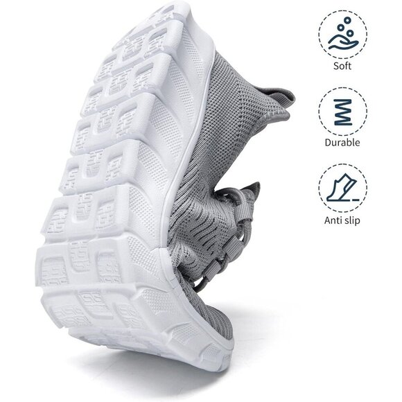 🆕Women G Light-gray Running Tennis Lightweight Workout Sport Jogging Sneakers - Picture 6 of 7